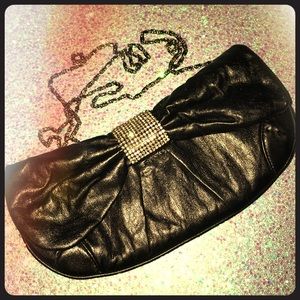 Kate Landry Black Clutch